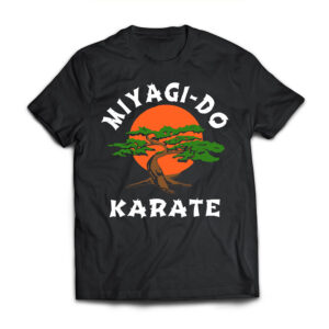 Vintage Miyagi Do T Shirt Karate Bonsai Tree T-Shirt 1