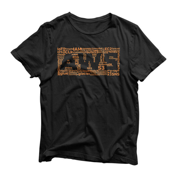 AWS Microservices Top Service Design T-Shirt