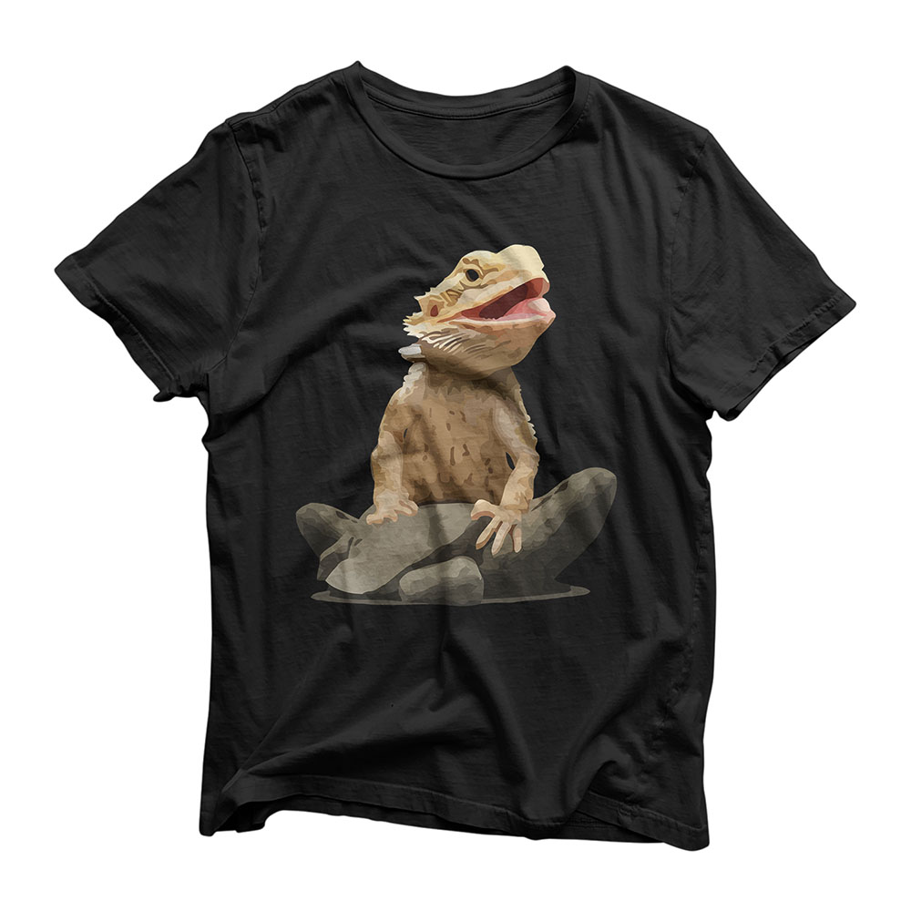 Bearded Dragon Shirt Youth Gecko Lizard Animal T-Shirt