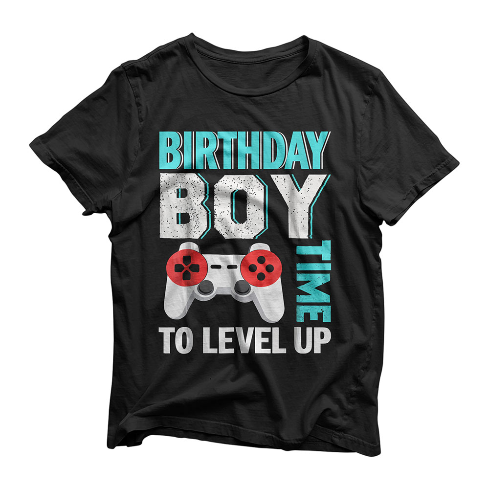 Birthday Boy Video Game Birthday Party T-Shirt