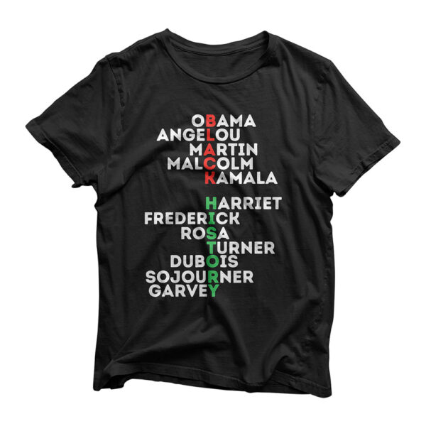 Black History Month 2021 Dream Like Leaders Kings Queens Luv T-Shirt