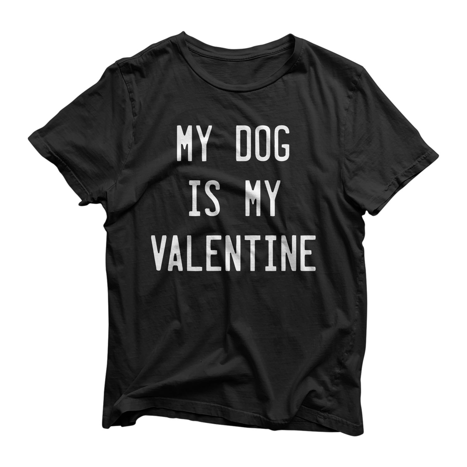 Dogs Valentines Day Gift, My Dog Is My Valentine T-Shirt T-Shirt