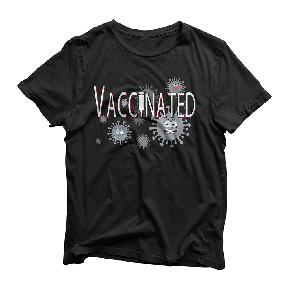 Funny Vaccine I've Been Vaccinated Virus TShirt T-Shirt