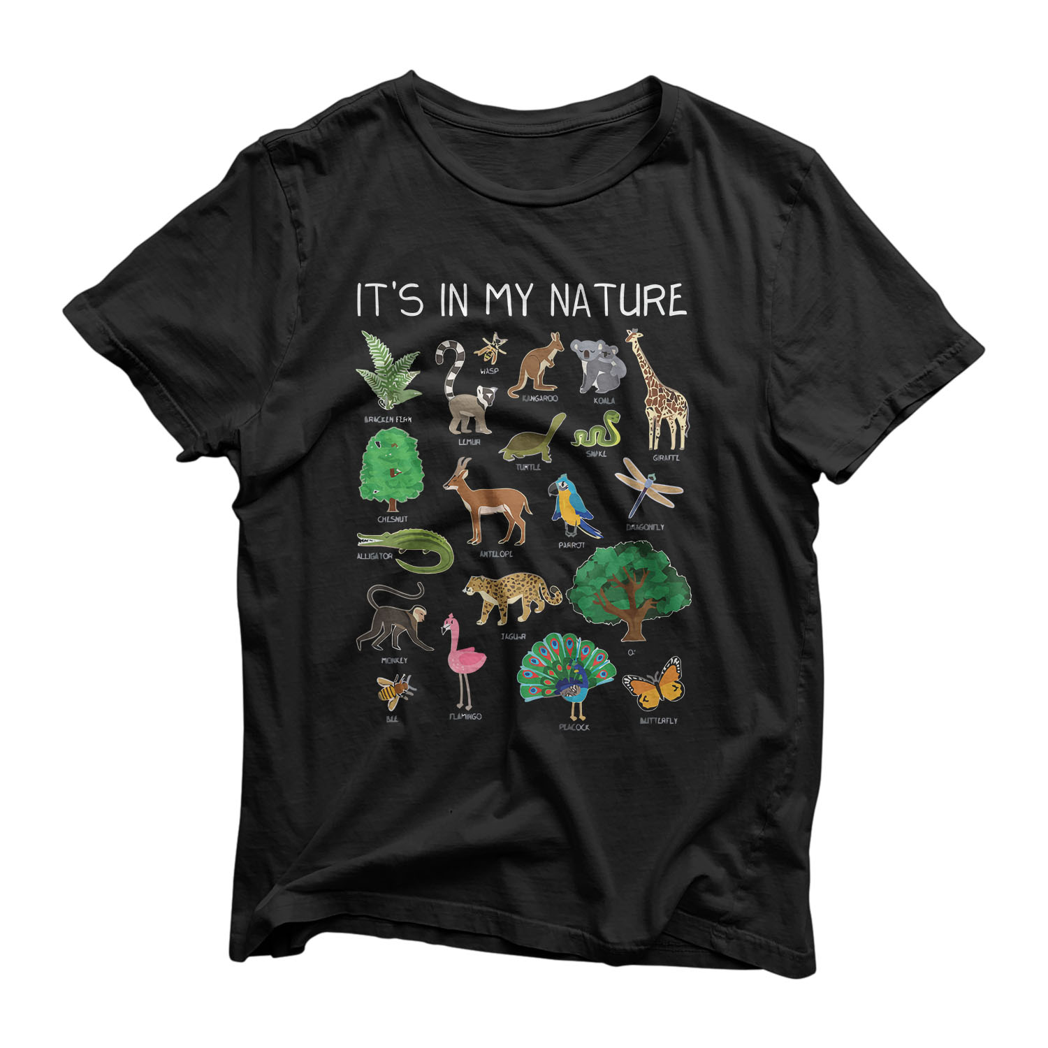 Kids Animals Zoo Keeper Zookeeper Study Zoology Lover Gift T-Shirt