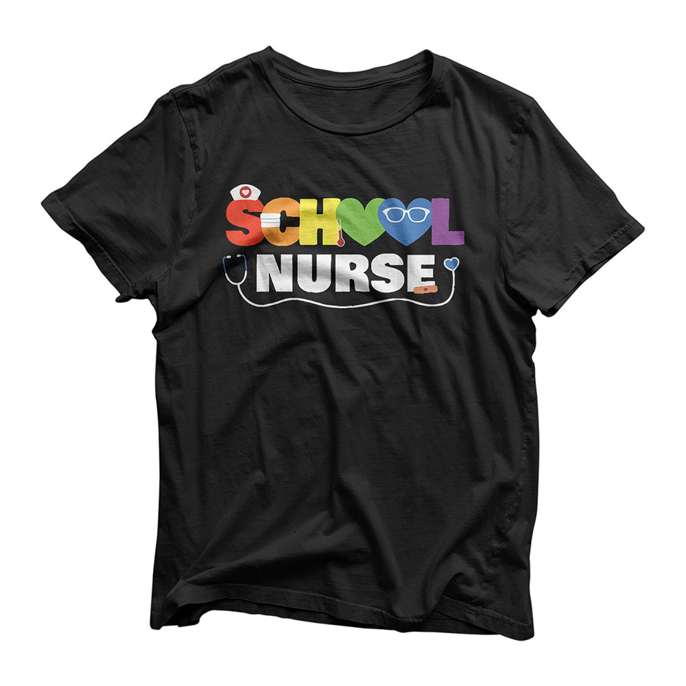 School Nurse Gift Registered Nurse Back To School Nursing T-Shirt