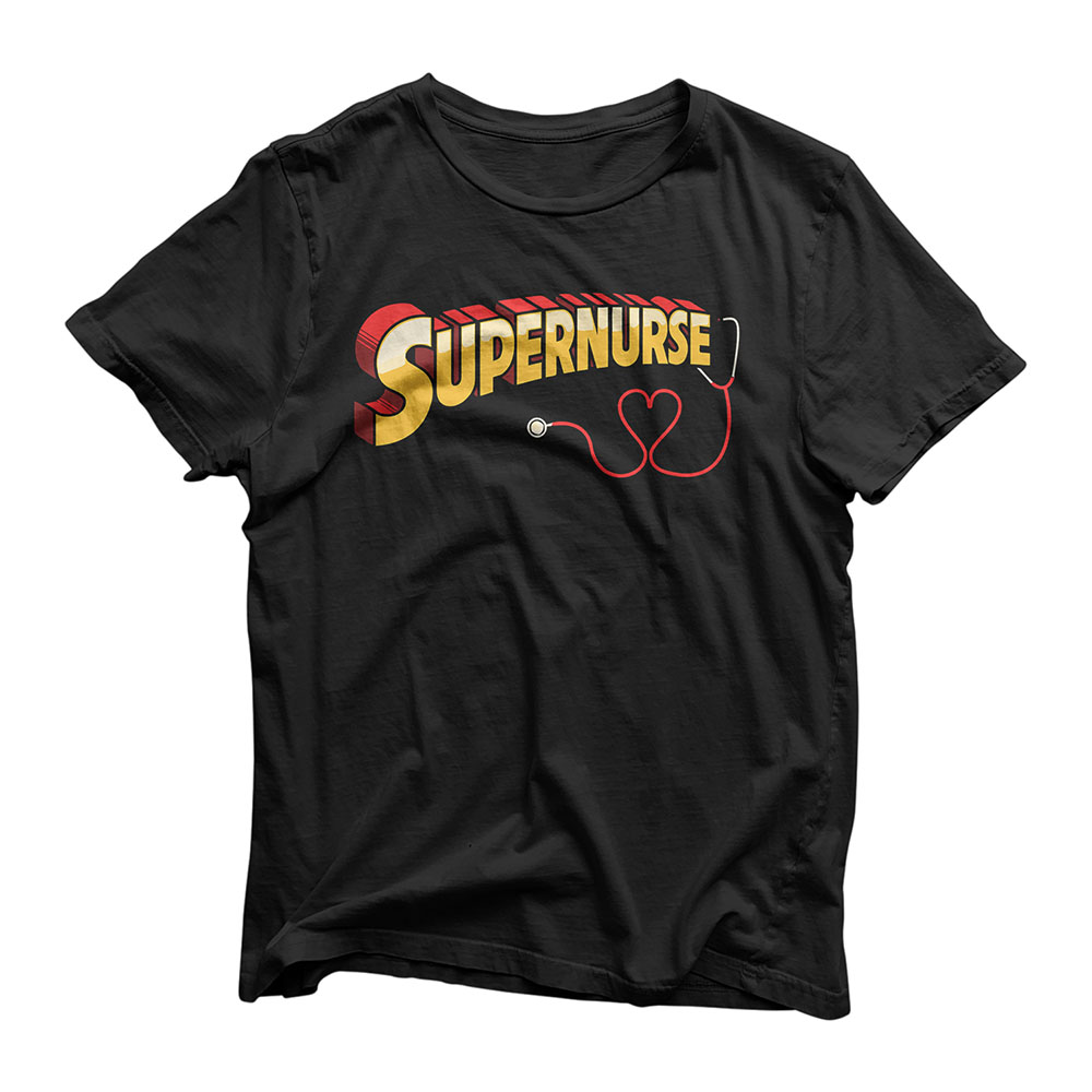 Super Nurse RN Superhero Registered Nurse Hero SuperNurse T-Shirt