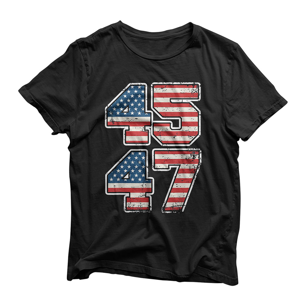 Trump 45 47 2024 president vintage T-Shirt