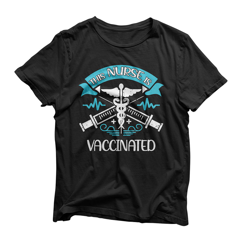 Vaccinated Nurse | This Nurse is Vaccinated T-Shirt