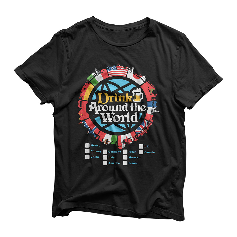 Adult Vacation Drinking Showcase T-Shirt