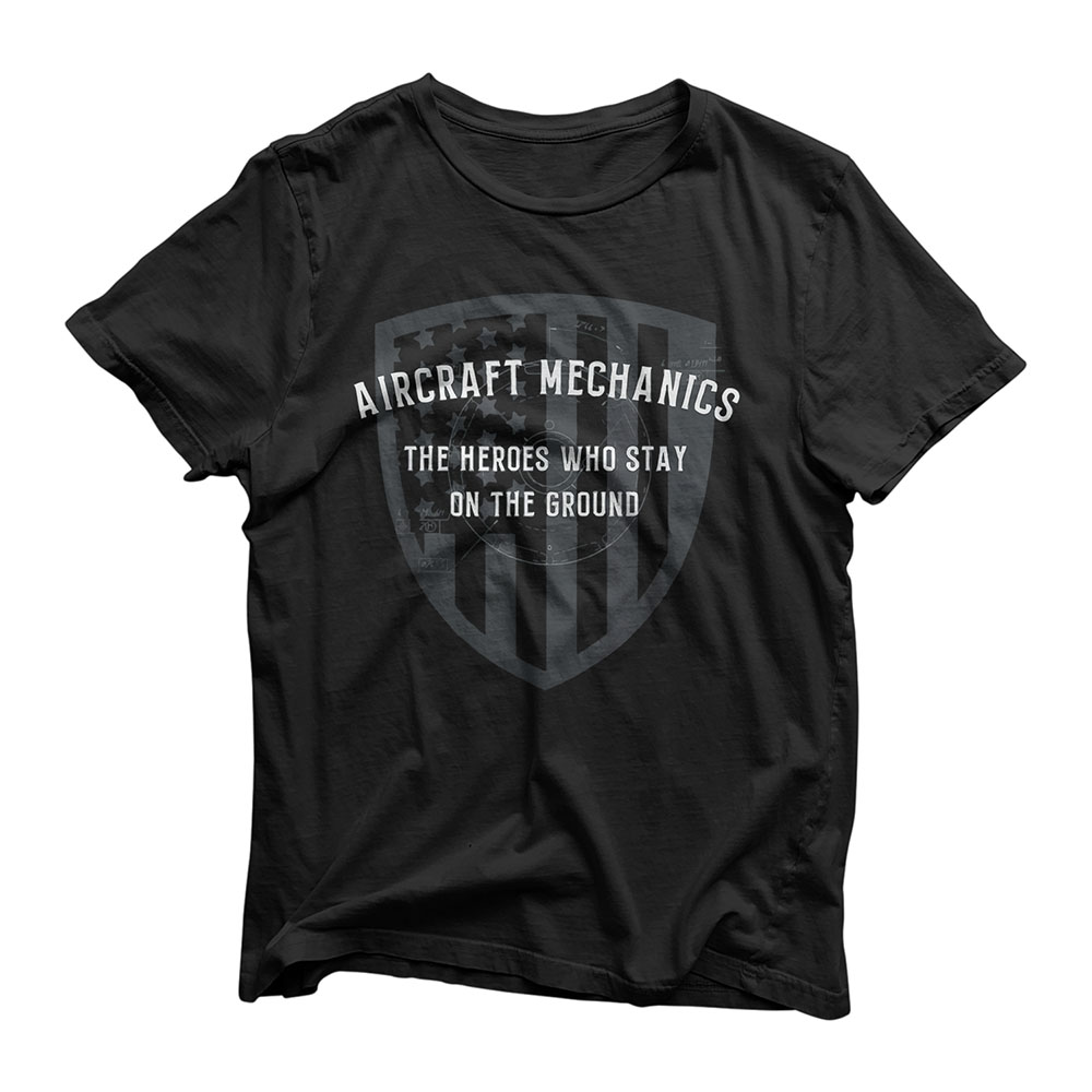 Aircraft Mechanic Shirt Airplanes Maintenance Great Gifts T-Shirt