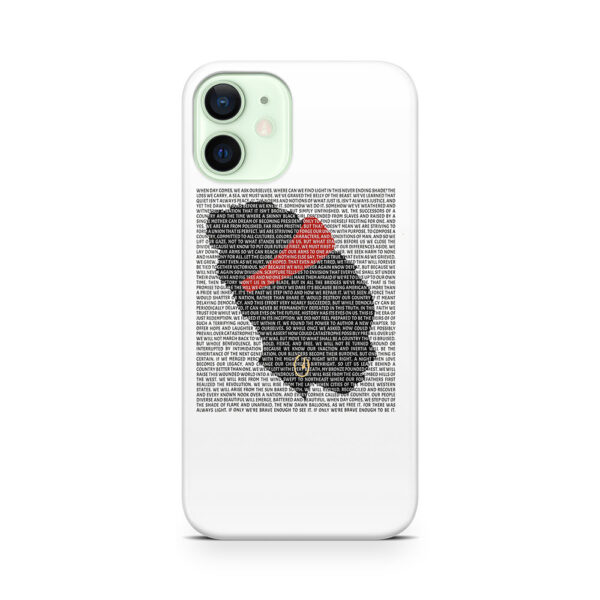Amanda Gorman Inauguration 2021 Poet Poem Funny Retro Phone Case