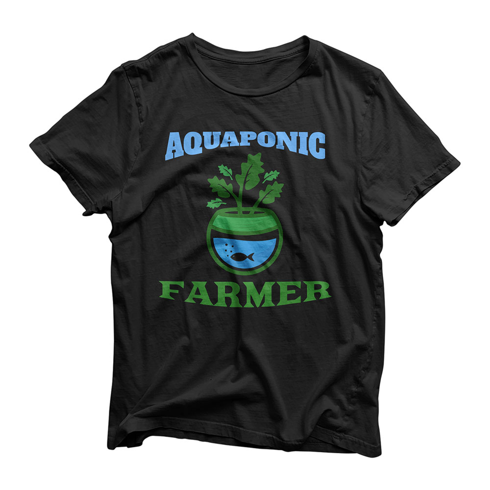Aquaponic Farmer Gardener for friends and family Gift T-Shirt