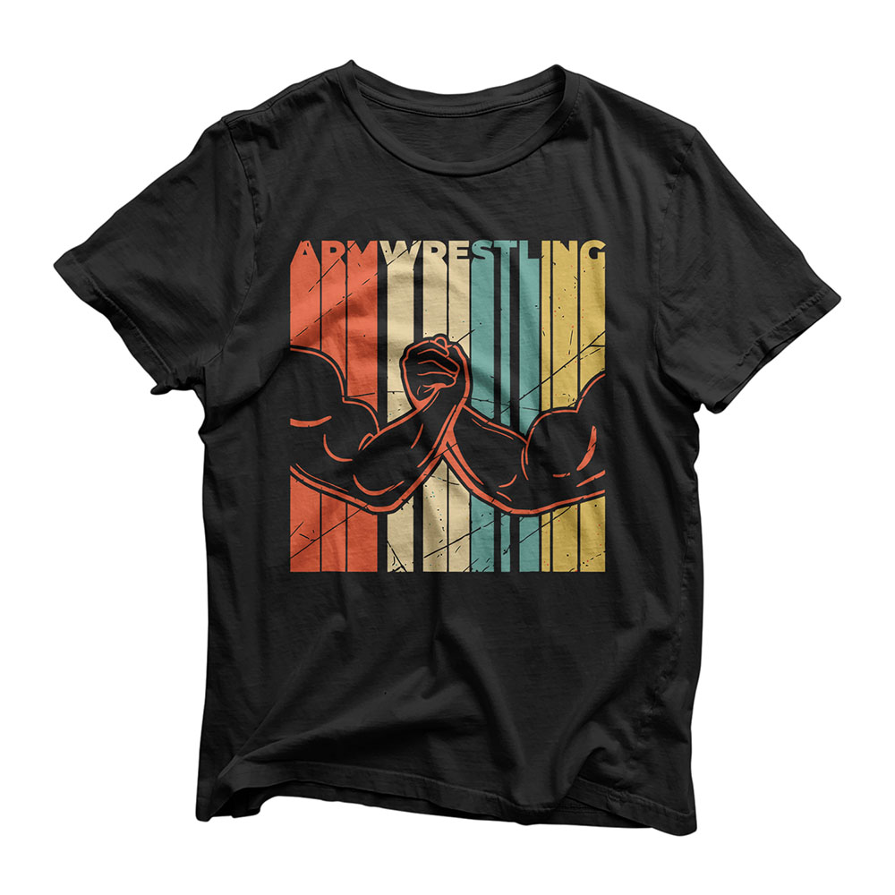 Armwrestling Arm Wrestling Arm Press Armwrestling Sports T-Shirt