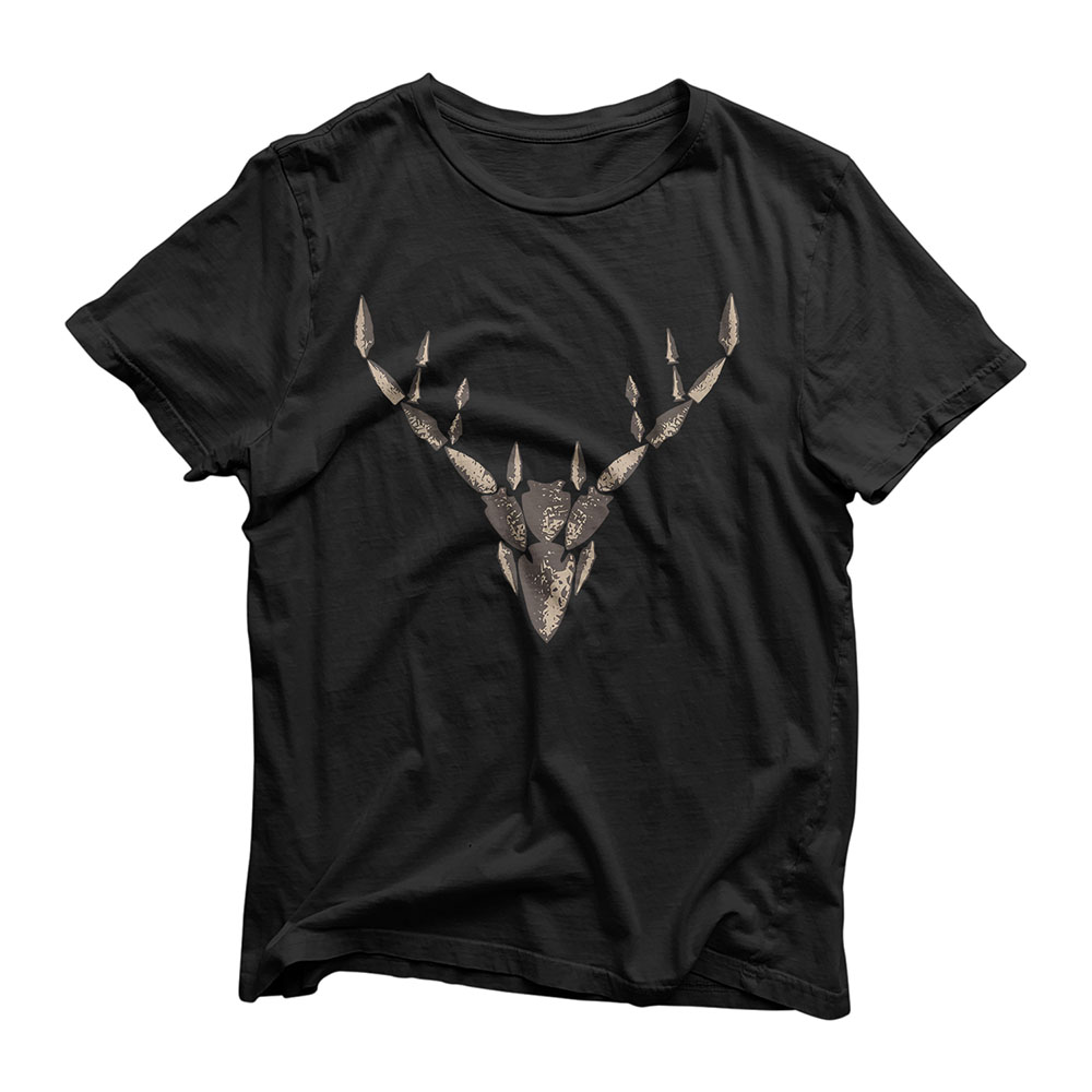 Arrowhead Deer Indian Artifacts Arrowhead Hunting T-Shirt