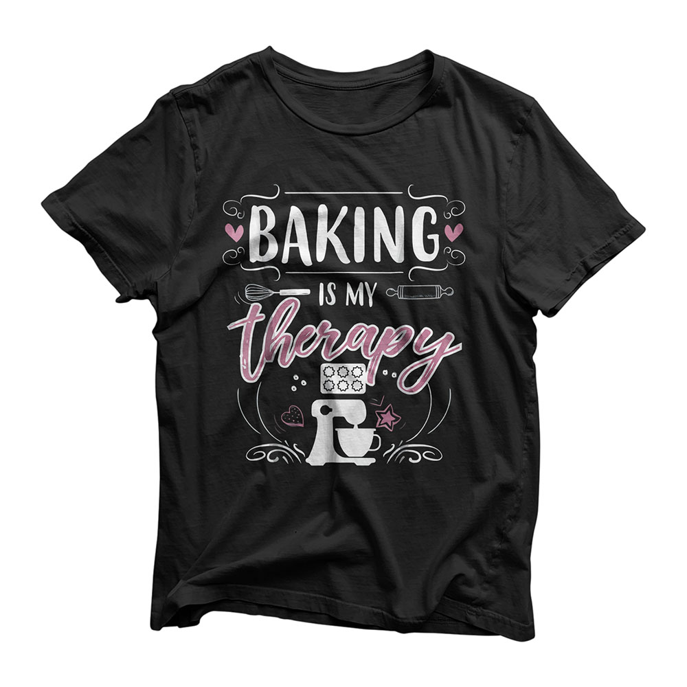 Baking Is My Therapy T-Shirt