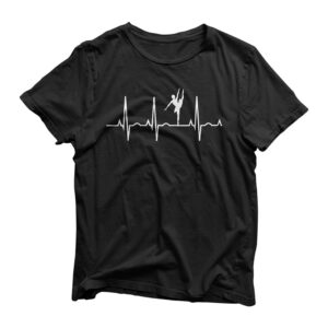 Ballerina Heartbeat Shirt - Best Ballet Dancer T-Shirt