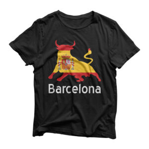 Barcelona Spain Spanish Bullfighting T-Shirt