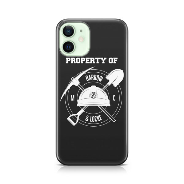 Barrow & Locke white Phone Case