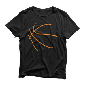 Basketball Silhouette Bball Player Coach Sports Baller Gift T-Shirt
