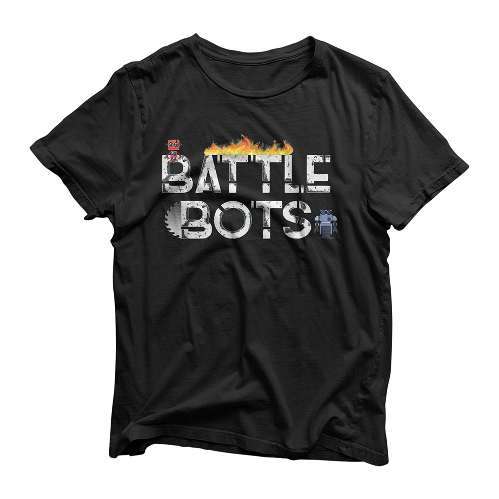 Battle Bots Fighting Robots T-shirt T-Shirt