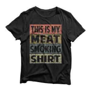 BBQ Smoker Gift Shirt Funny Vintage Grilling Meat Smoking T-Shirt