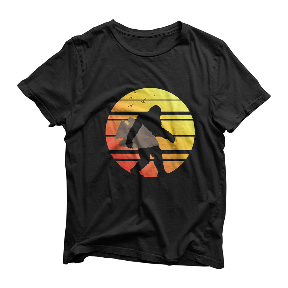 Bigfoot Arrowhead Hunting Indian Arrowhead Collector T-Shirt