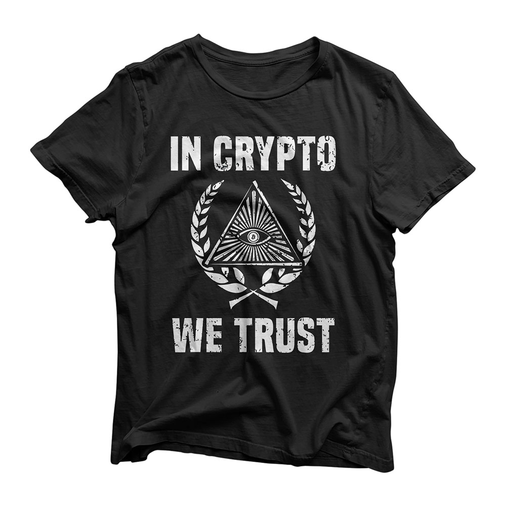 Bitcoin - In Crypto We Trust T-Shirt