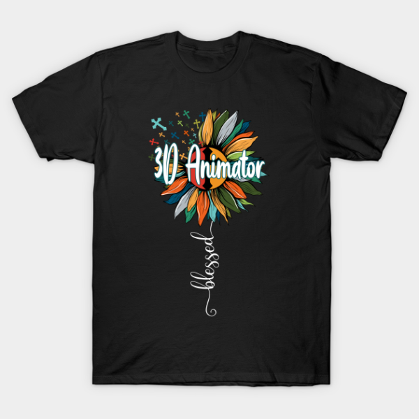 Blessed 3D Animator T-Shirt