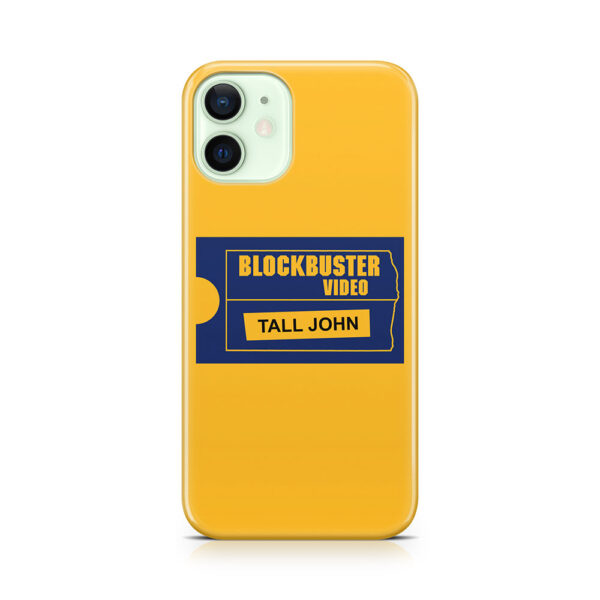 Blockbuster Name Tag - Tall John Phone Case