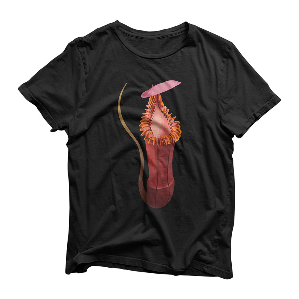 Botany Carnivorous pitcher plant tee Nepenthes Edwardsiana T-Shirt