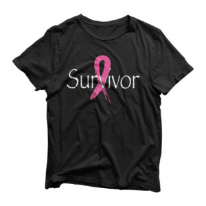 Breast Cancer Survivor Gift Pink Ribbon Tee Awareness Month T-Shirt