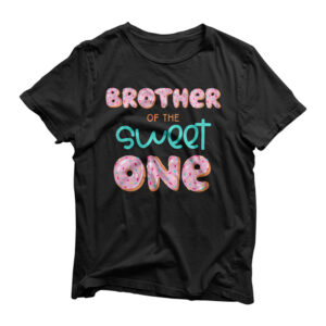 Brother of Sweet One First Birthday Matching Family Donut Premium T-Shirt