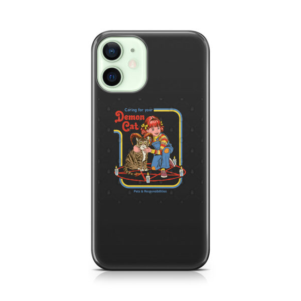 Caring for your Demon cat Phone Case