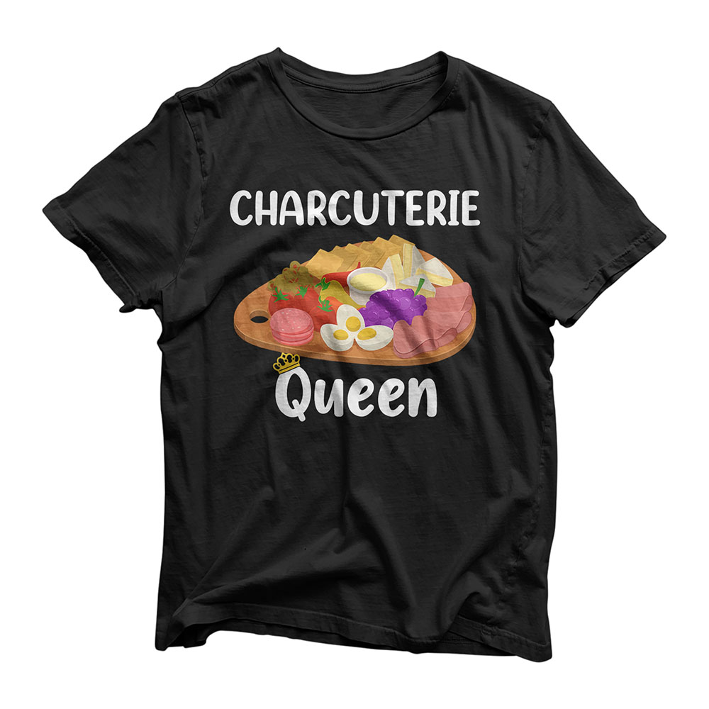 Cheese Board Charcuterie Queen T-Shirt