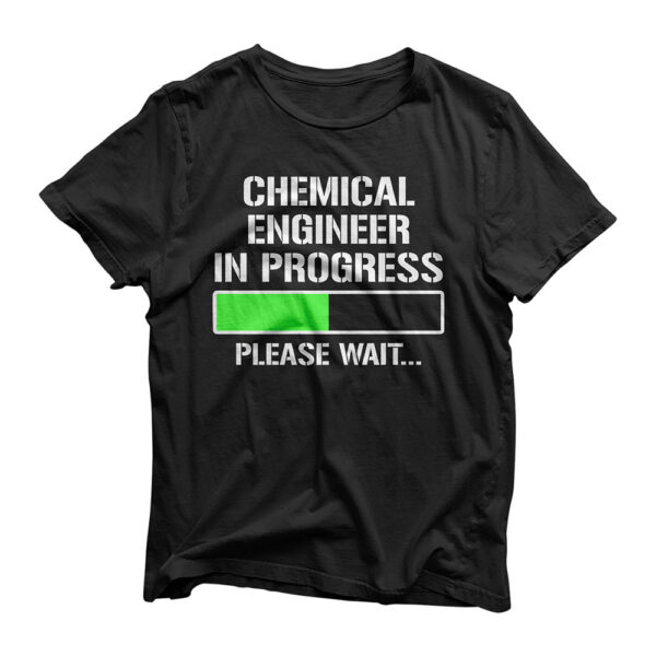 Chemical Engineer In Progress Funny Engineering Student Premium T-Shirt