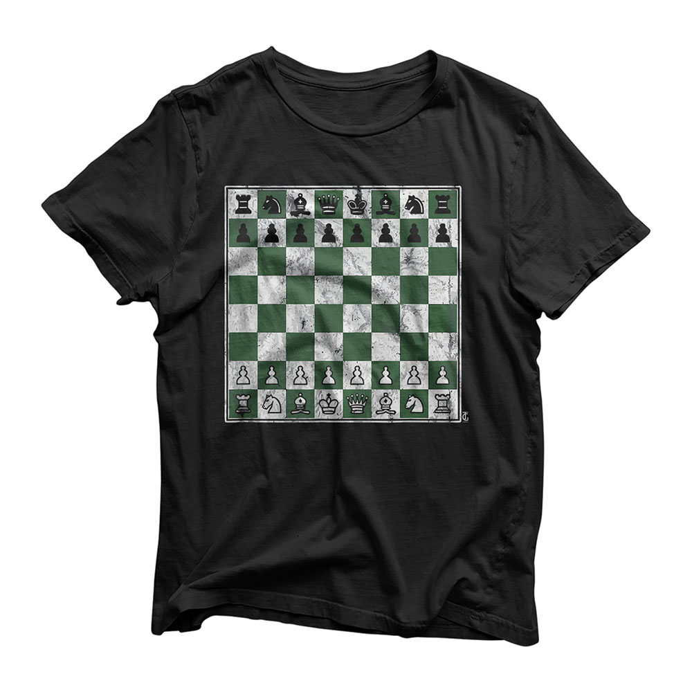Chess Game Board Pieces Checkers Checkmate Chessboard Gift T-Shirt
