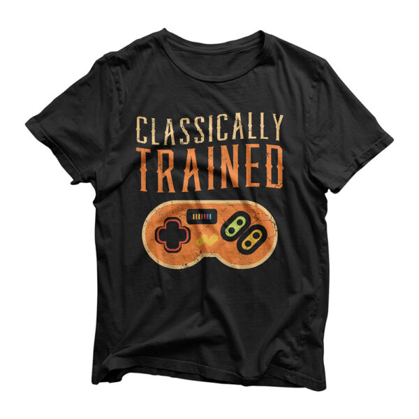 Classically Trained Gaming Retro Controller Arcade T-Shirt