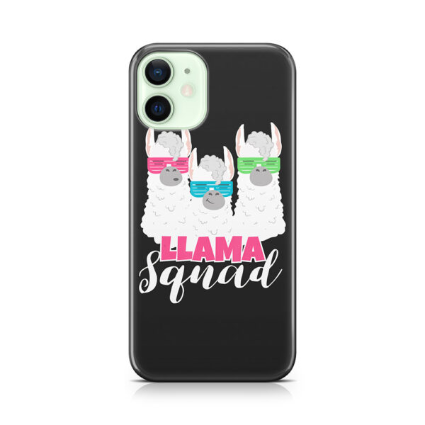 Cute Llama Squad Retro 80s Style Phone Case