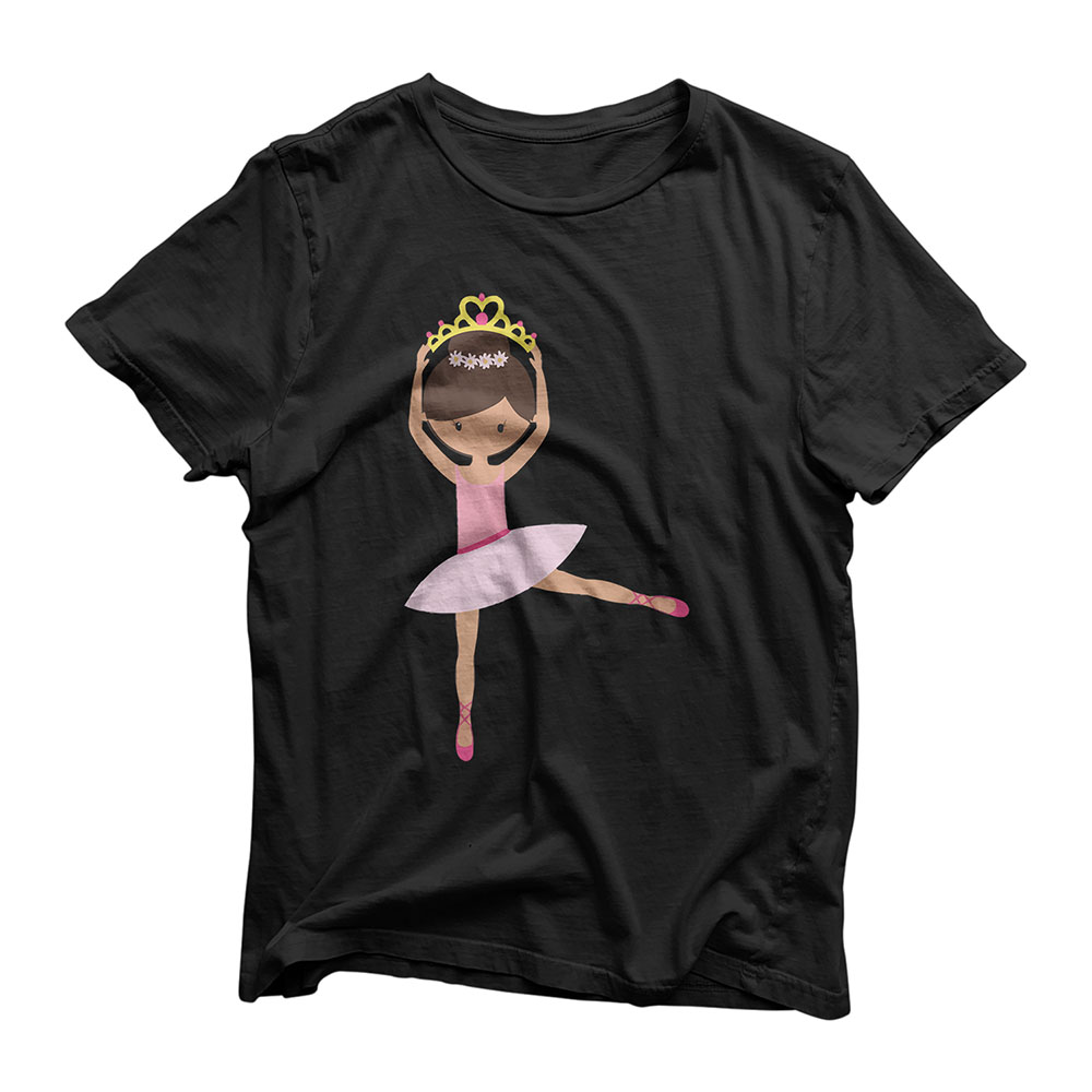 Cute Unique & Modern Ballet & Ballerina T-Shirt & Gift