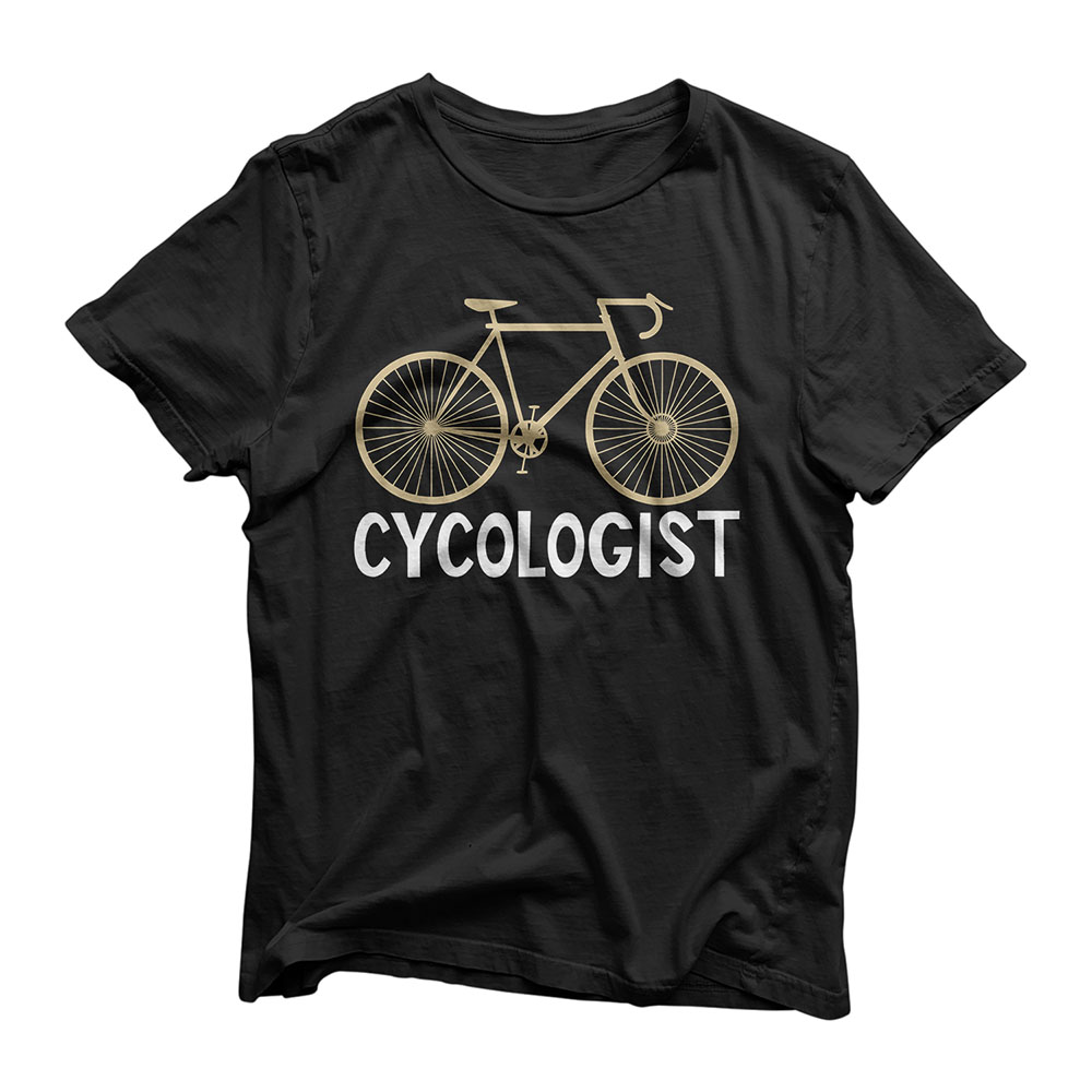 Cycologist Shirt Men Women Funny Bicycling Biking Tees Gift T-Shirt
