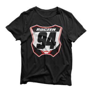 Dirt Bike Number Plate T-Shirt