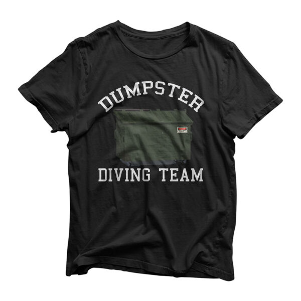 Dumpster Diving Team Treasure Hunting Matching Diver T-Shirt
