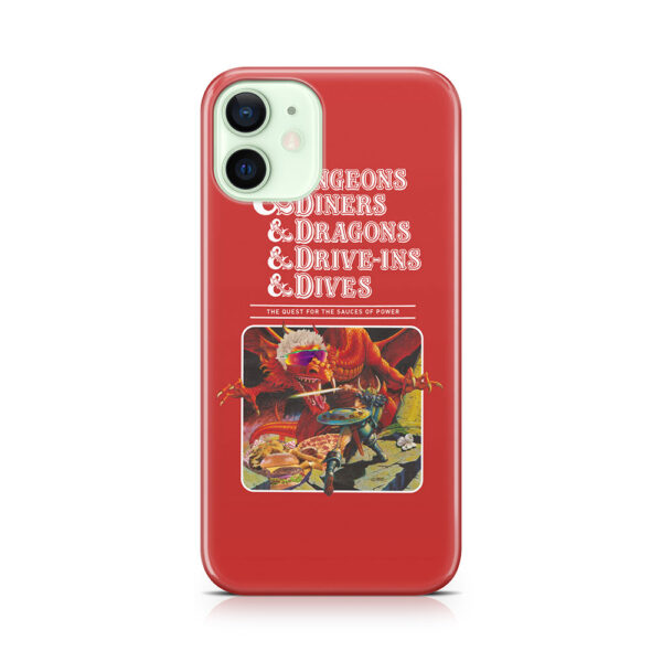 Dungeons & Diners & Dragons & Drive-ins & Dives Phone Case
