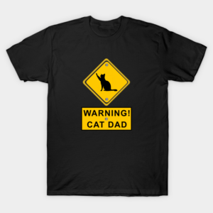 Funny Cat Dad T-Shirt