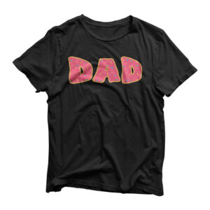 Funny Donut Cut Sprinkle Dad Daddy Food Lovers Gift T-Shirt