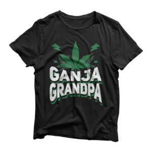 Funny Ganja Grandpa Weed Marijuana T-Shirt