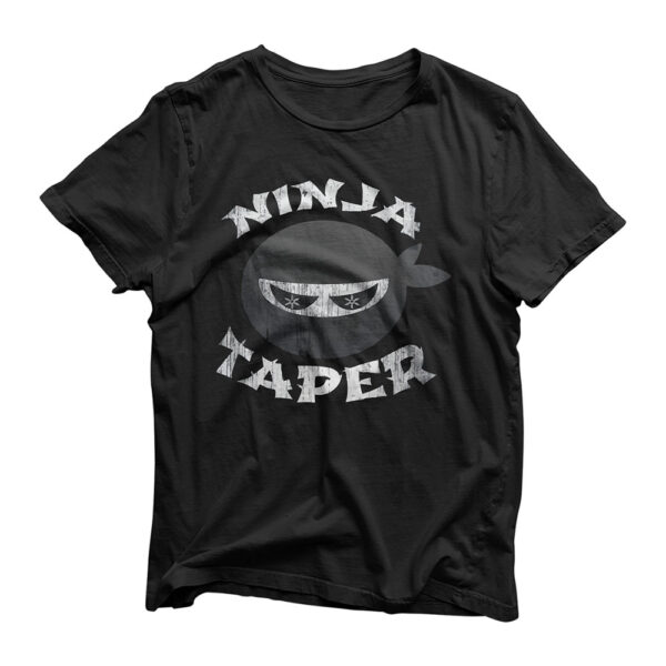 Funny Ninja Drywall Taper Multitasking Team Painting Crew T-Shirt