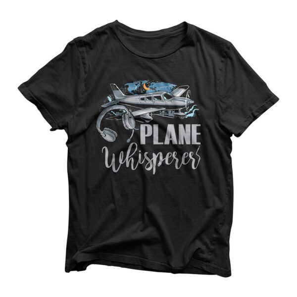 Funny Plane Whisperer Air Traffic Controller Airplane ATC T-Shirt
