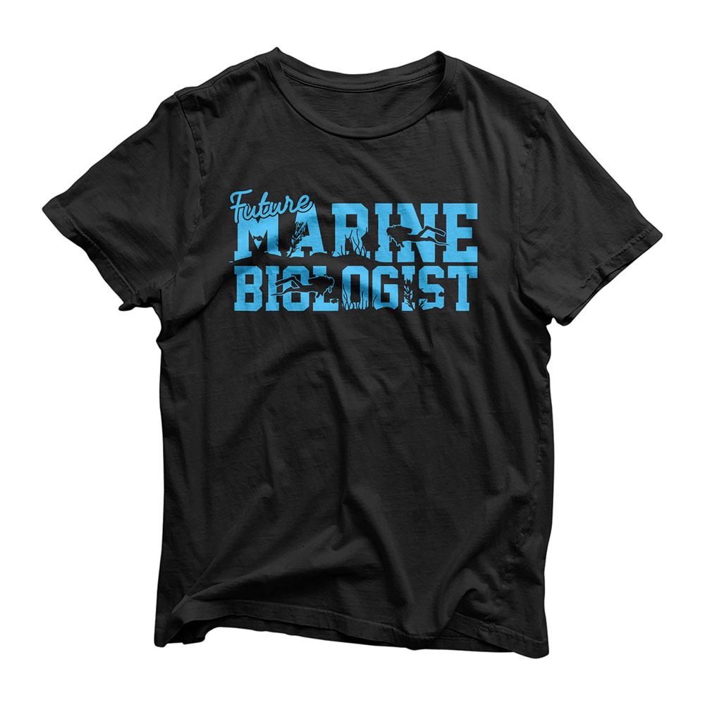 Future Marine Biologist - Scuba Diving Biology Student Gift T-Shirt
