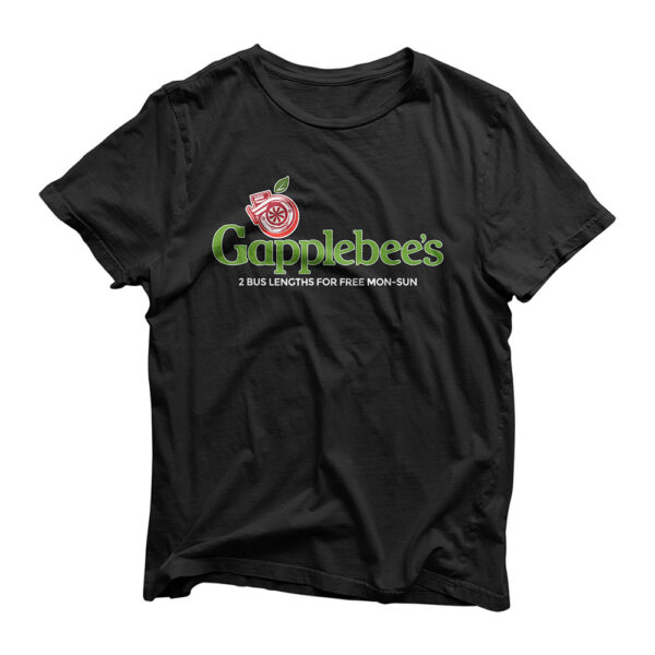 Gapplebee's Drag Racing American Muscle Turbo Boosted Shirt T-Shirt